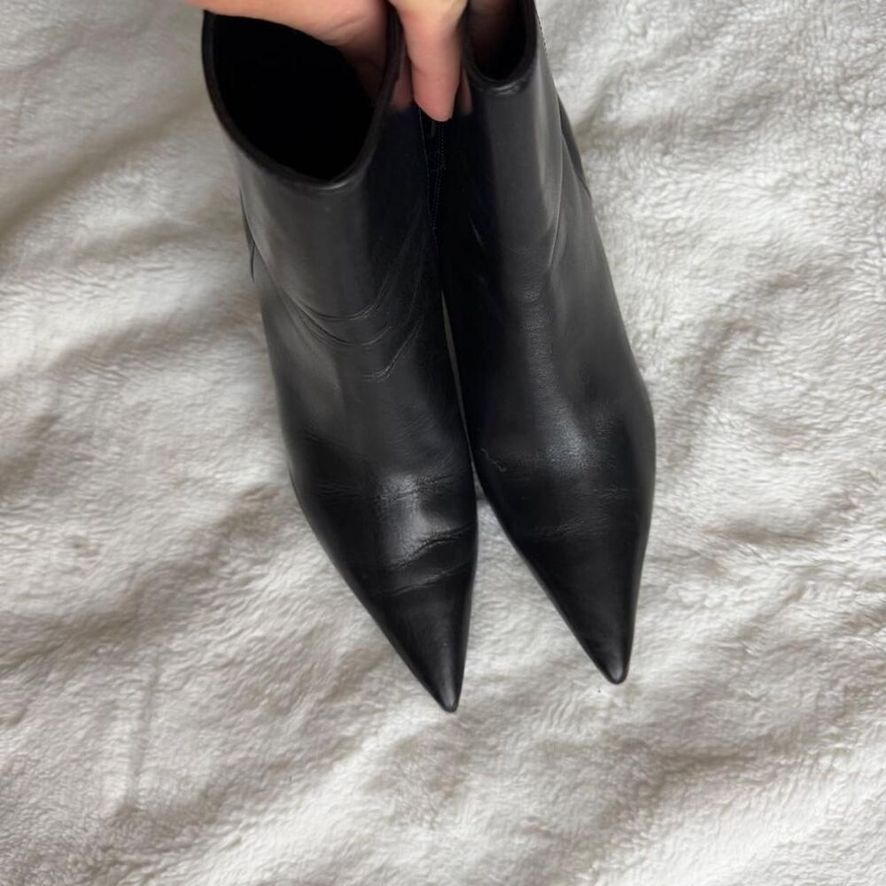 Schutz Women's Black Boots - Picture 5 of 8